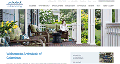 Desktop Screenshot of columbus.archadeck.com