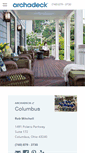 Mobile Screenshot of columbus.archadeck.com