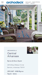 Mobile Screenshot of central-arkansas.archadeck.com